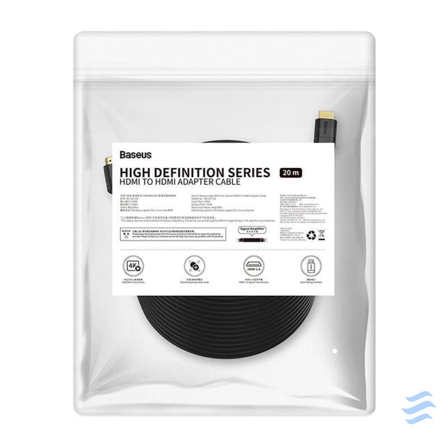 Baseus HDMI cable 1080p@60Hz 20m (black) Video cables