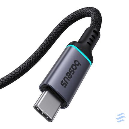 Baseus High Definition extension cable USB C Male to Female 10Gbps 0,5m (black) USB cables