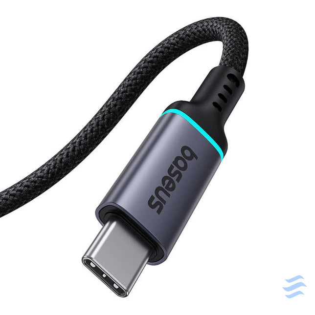 Baseus High Definition extension cable USB C Male to Female 10Gbps 0,5m (black) USB cables