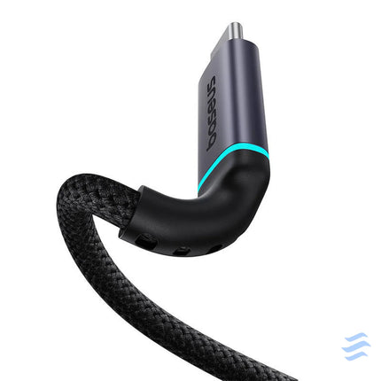 Baseus High Definition extension cable USB C Male to Female 10Gbps 0,5m (black) USB cables