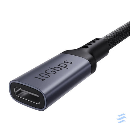 Baseus High Definition extension cable USB C Male to Female 10Gbps 0,5m (black) USB cables