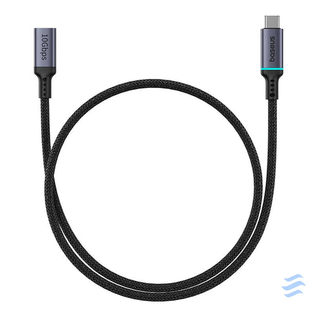 Baseus High Definition extension cable USB C Male to Female 10Gbps 0,5m (black) USB cables