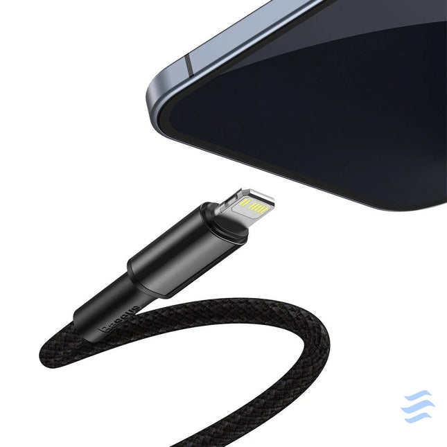Baseus High Density Braided Cable Type C to Lightning PD 20W 1m (Black) USB C to Lightning