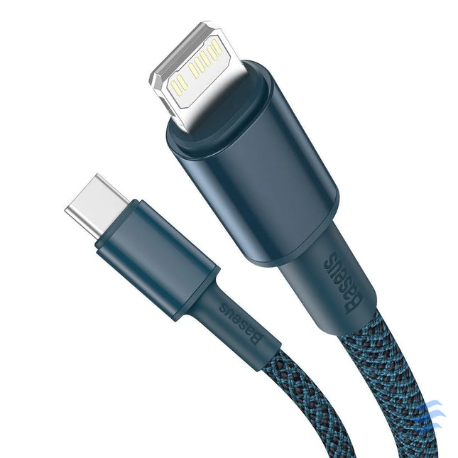 Baseus High Density Braided Cable Type C to Lightning PD 20W 1m (blue) USB C to Lightning