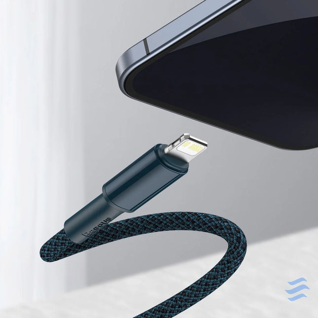 Baseus High Density Braided Cable Type C to Lightning PD 20W 1m (blue) USB C to Lightning