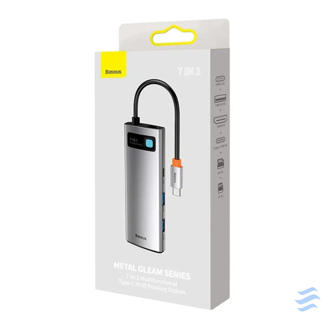 Baseus Hub Adapter 7in1 USB C to 2x USB 3.0 + HDMI + USB C PD Hubs