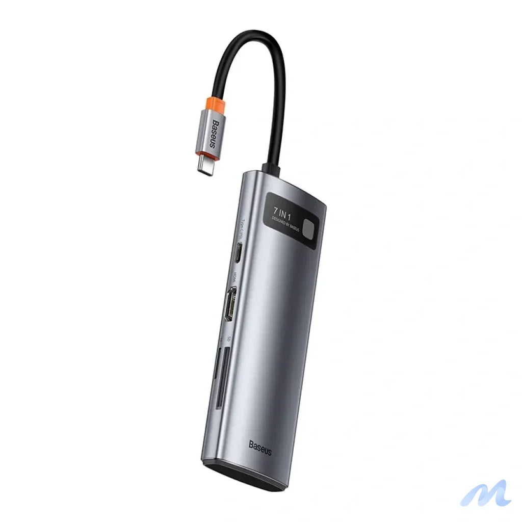 Baseus Hub Adapter 7in1 USB-C to 2x USB 3.0 + HDMI + USB-C PD