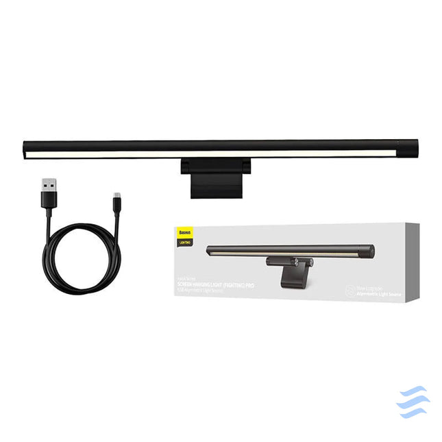 Baseus i wok Pro series USB stepless dimming screen hanging light (fighting) Black Lighting