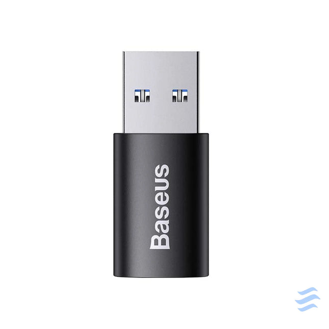 Baseus Ingenuity USB A to USB C adapter OTG (black) Adapters connectors and converters