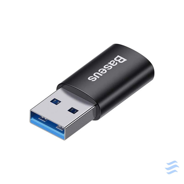 Baseus Ingenuity USB A to USB C adapter OTG (black) Adapters connectors and converters
