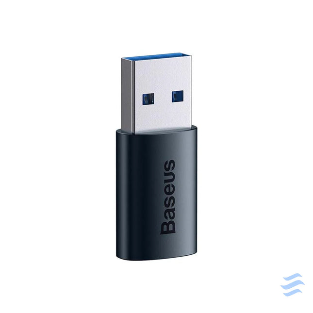 Baseus Ingenuity USB A to USB C adapter OTG (blue) Adapters connectors and converters