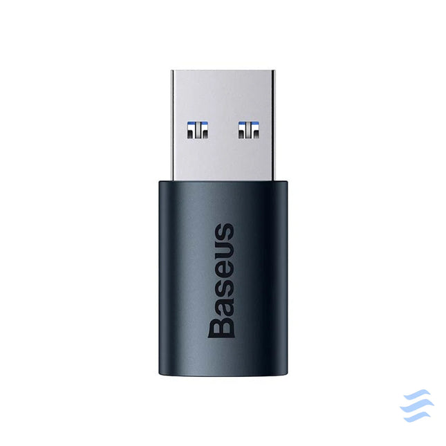 Baseus Ingenuity USB A to USB C adapter OTG (blue) Adapters connectors and converters