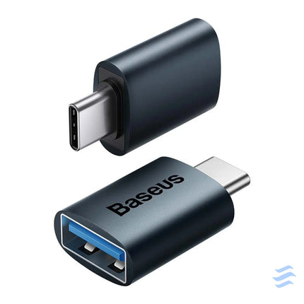 Baseus Ingenuity USB C to USB A adapter OTG (blue) Adapters connectors and converters