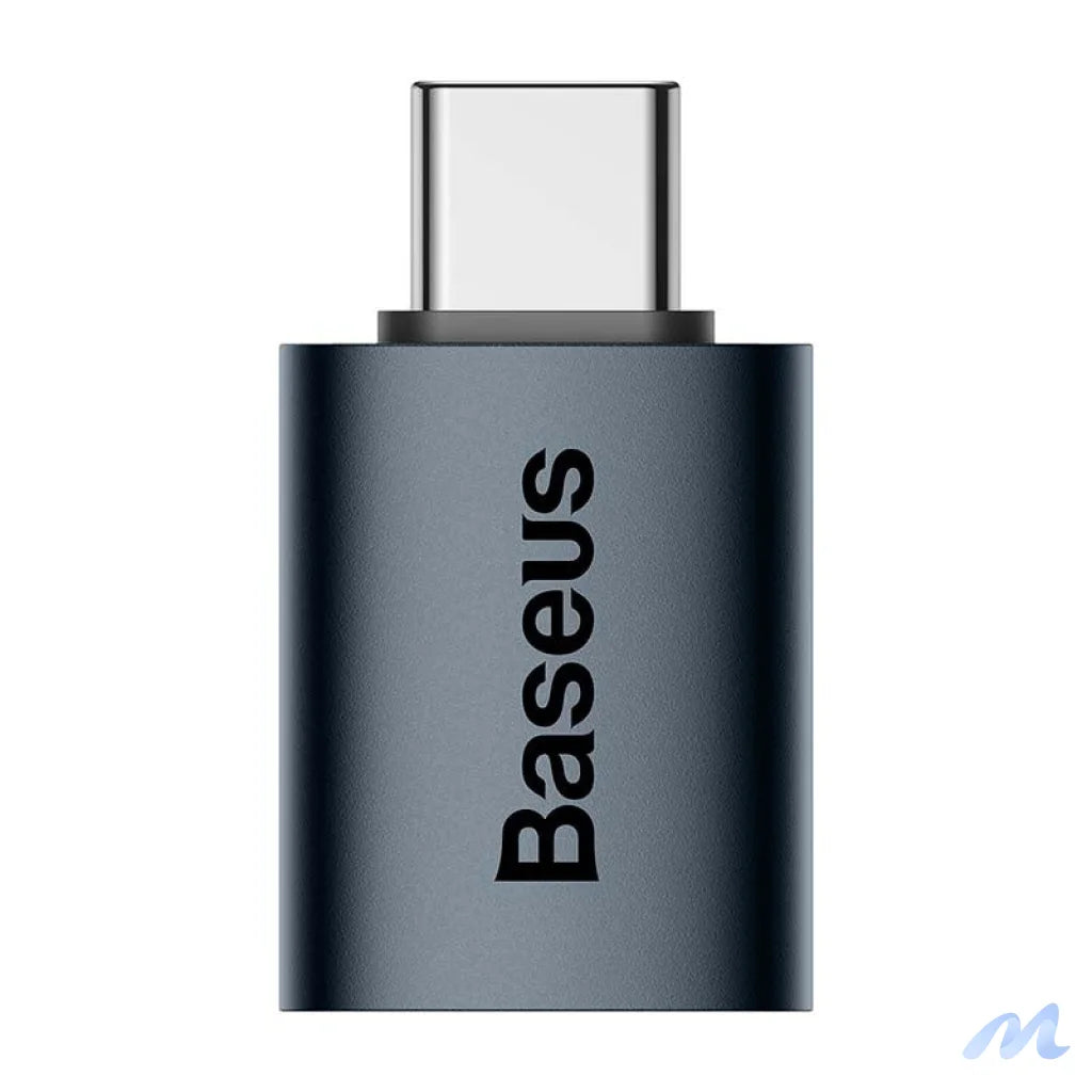 Baseus Ingenuity USB-C to USB-A adapter OTG (blue)