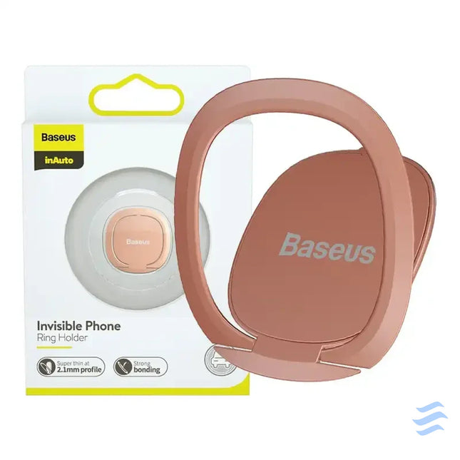 Baseus Invisible Ring holder for smartphones (rose gold) Ring holders