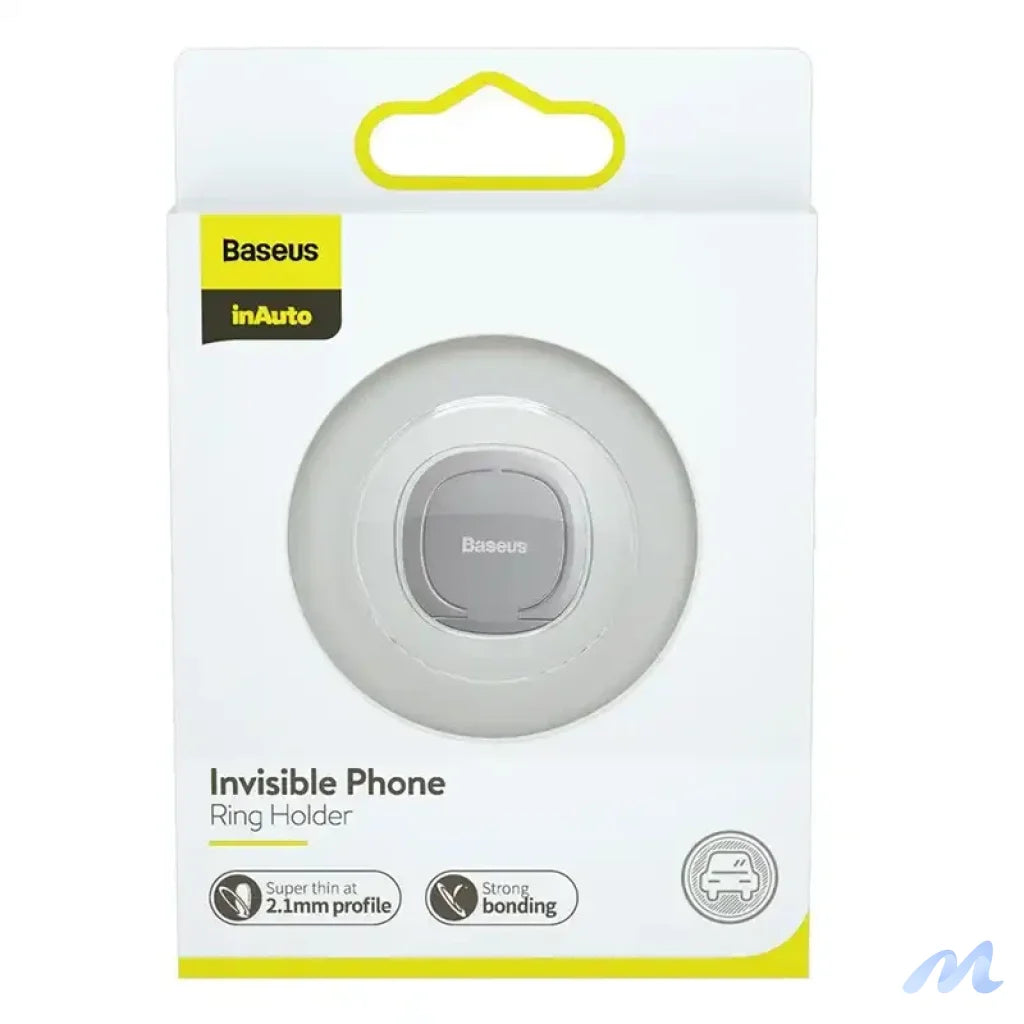 Baseus Invisible Ring holder for smartphones (silver)