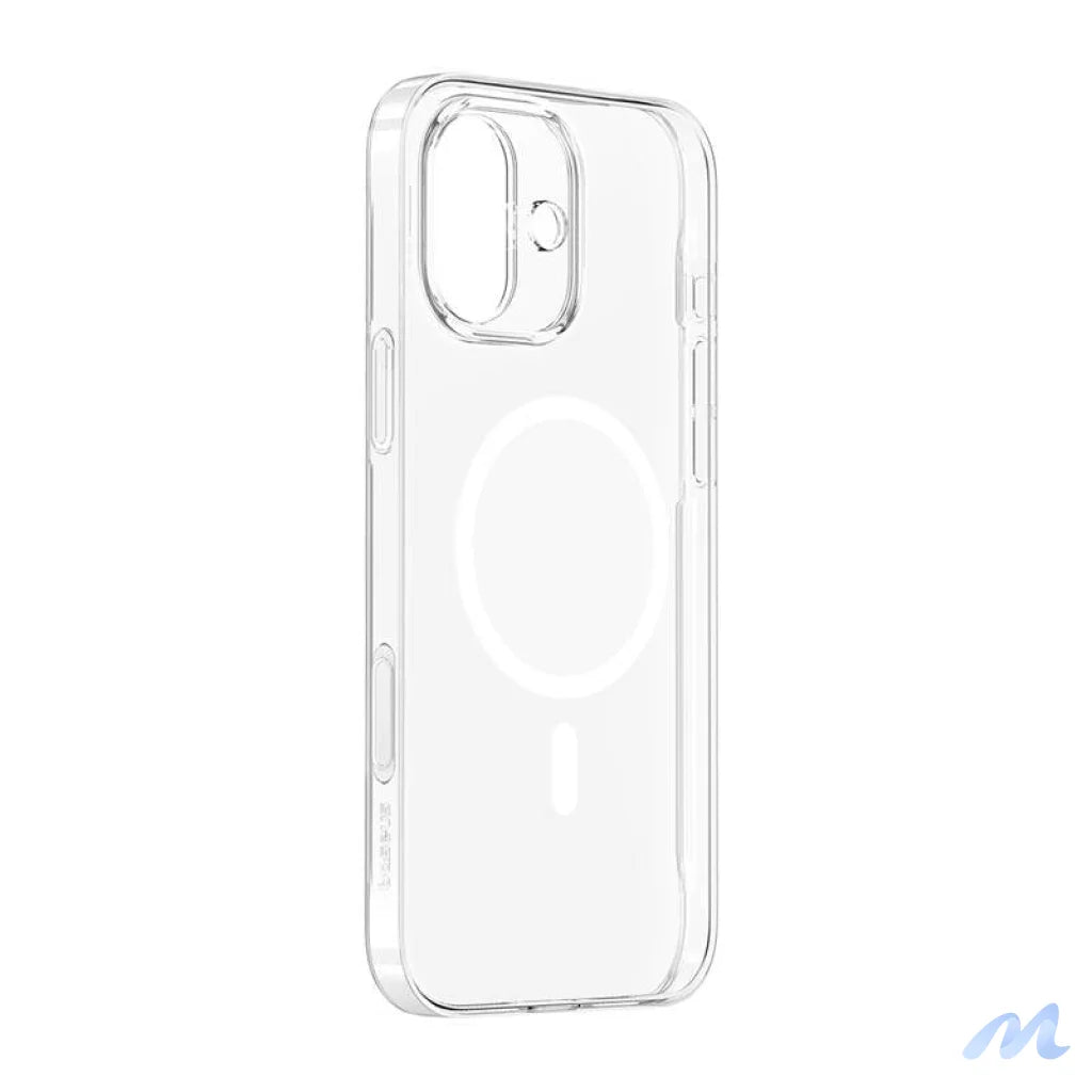Baseus iP16 TouchButton Magnetic Phone Case (transparent)