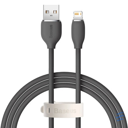 Baseus Jelly cable USB to Lightning 2,4A 1,2m (black) USB to Lightning