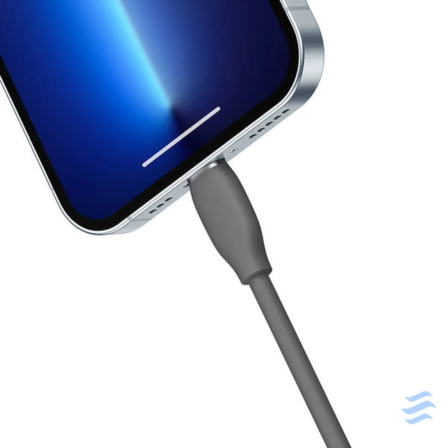 Baseus Jelly cable USB to Lightning 2,4A 1,2m (black) USB to Lightning