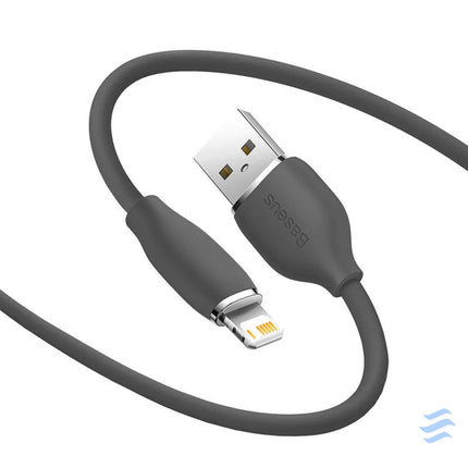 Baseus Jelly cable USB to Lightning 2,4A 1,2m (black) USB to Lightning
