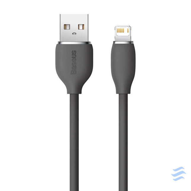Baseus Jelly cable USB to Lightning 2,4A 1,2m (black) USB to Lightning