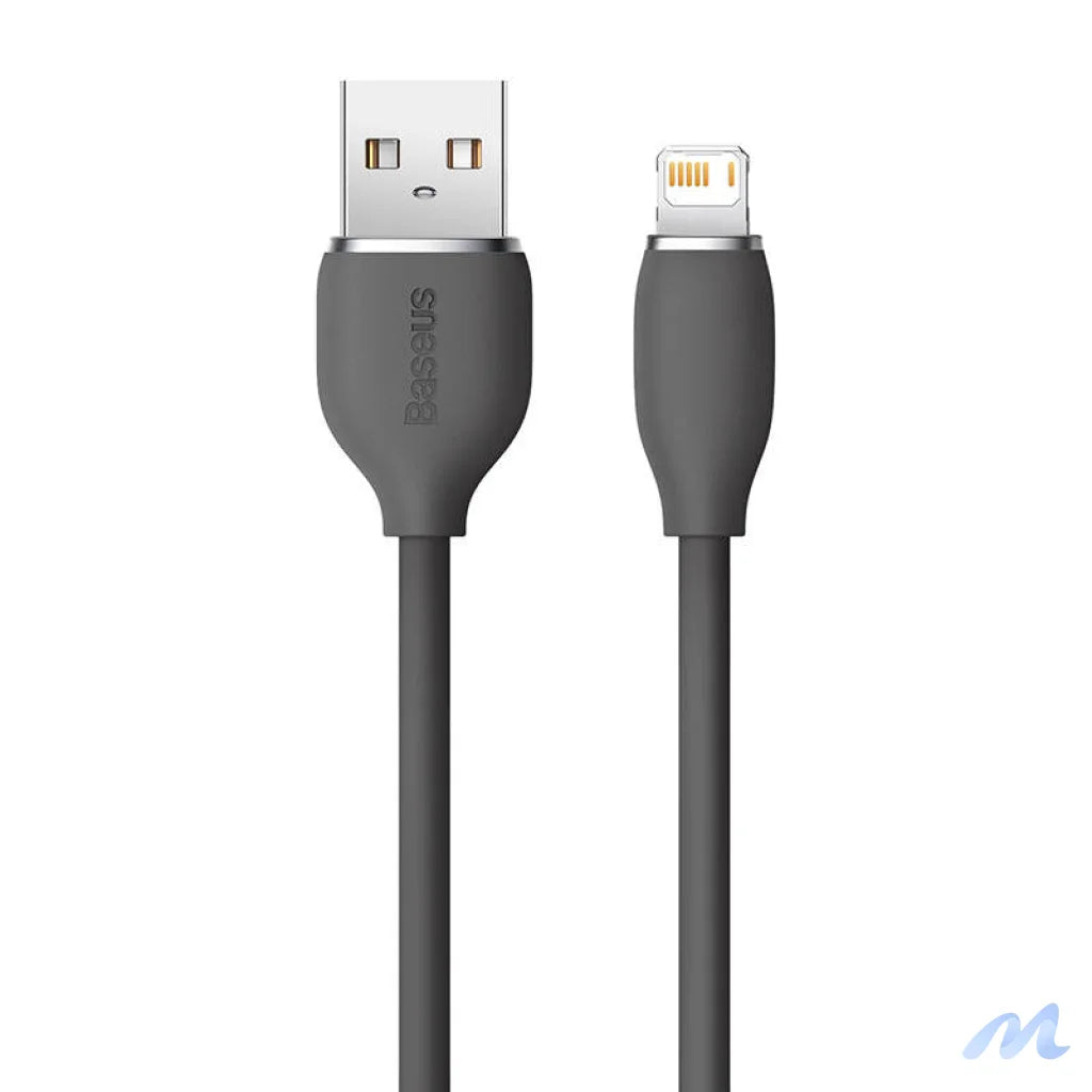 Baseus Jelly  cable USB to Lightning, 2,4A, 1,2m (black)