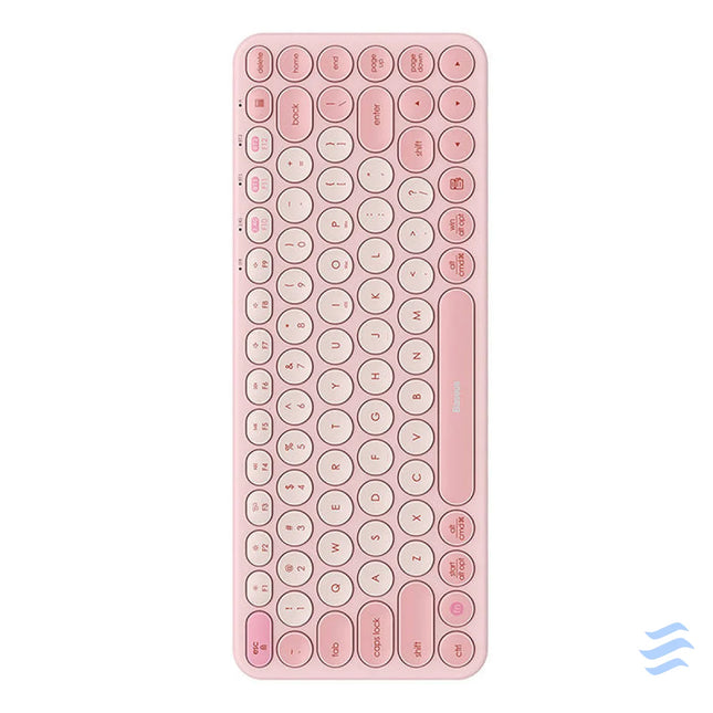 Baseus K01A Wireless Tri Mode Keyboard Baby Pink Mice keyboards