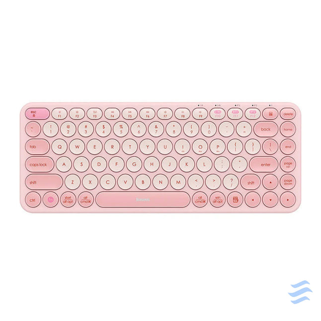 Baseus K01A Wireless Tri Mode Keyboard Baby Pink Mice keyboards
