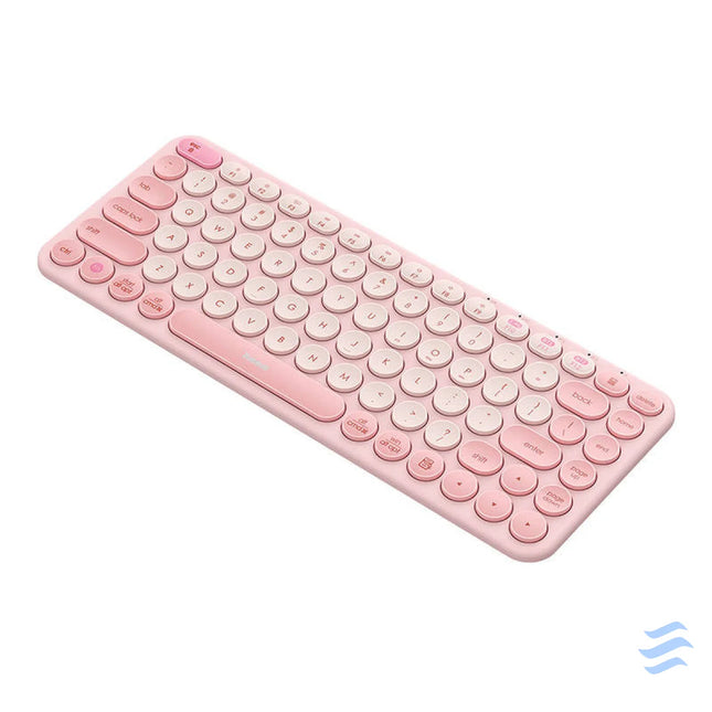 Baseus K01A Wireless Tri Mode Keyboard Baby Pink Mice keyboards