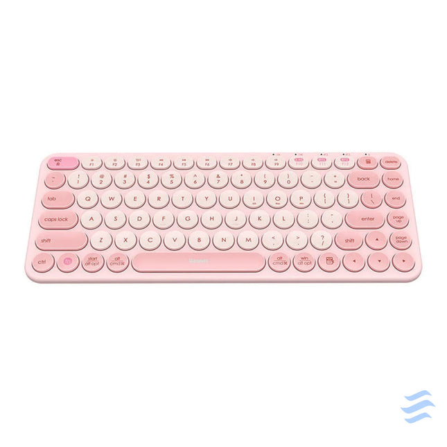 Baseus K01A Wireless Tri Mode Keyboard Baby Pink Mice keyboards