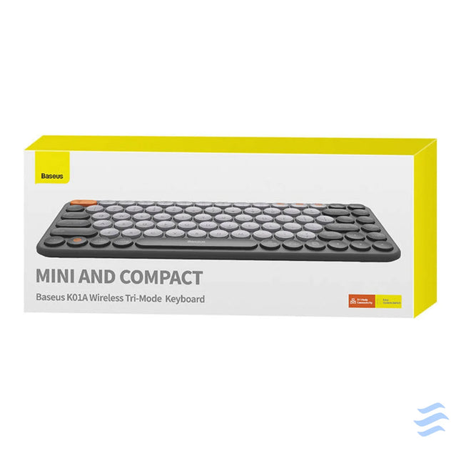 Baseus K01A Wireless Tri Mode Keyboard Frosted Gray Mice keyboards