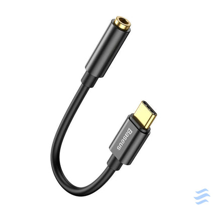 Baseus L54 Audio Adapter USB C + mini jack 3,5mm (Black) Audio adapters
