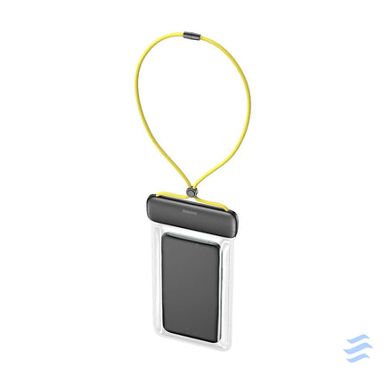 Baseus Let’s Go Universal waterproof case for smartphones (black + yellow) Waterproof cases