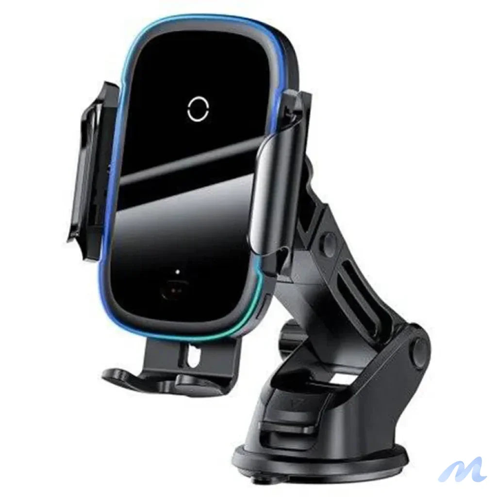 Baseus Light Electric Car Holder with Qi inductive charger (Black)