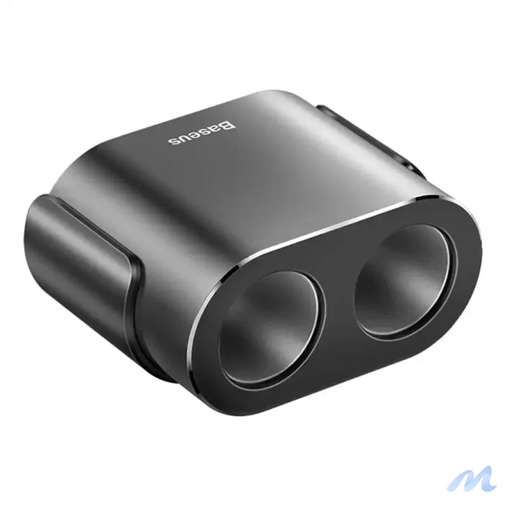 Baseus Lighter socket splitter 2xUSB 3,1A 100W (Black)