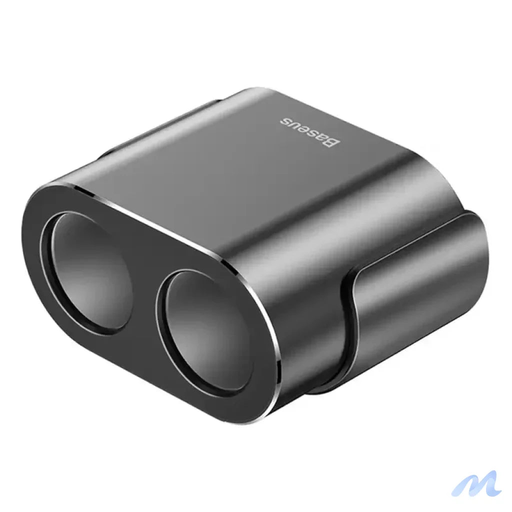 Baseus Lighter socket splitter 2xUSB 3,1A 100W (Black)