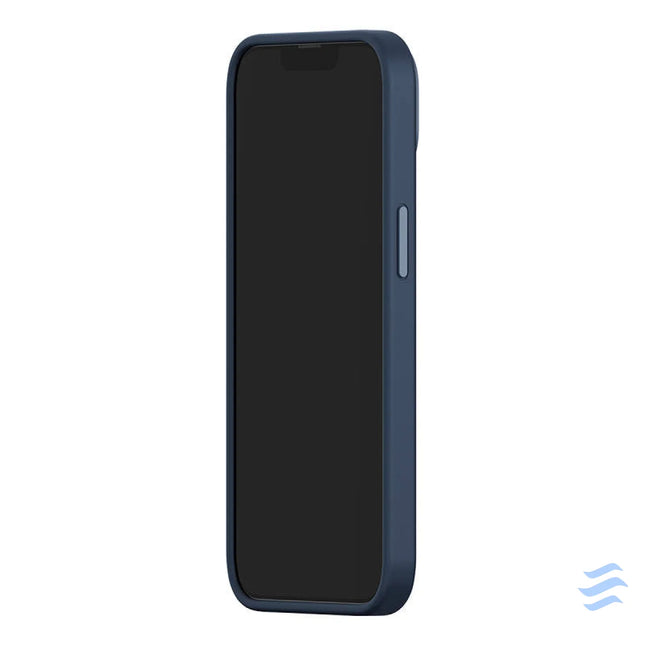 Baseus Liquid Silica Magnetic Case and Tempered Glass set for iPhone 14 Plus (blue) For smartphones