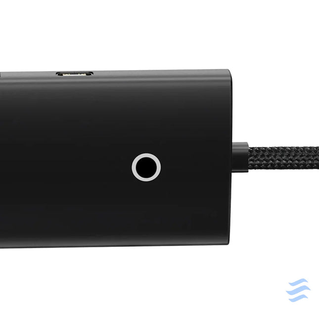 Baseus Lite Series Hub 4in1 USB C to 4x USB 3.0 + USB C 1m (Black) Hubs