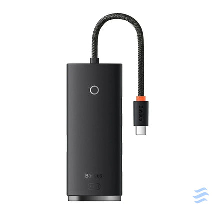 Baseus Lite Series Hub 4in1 USB C to 4x USB 3.0 + USB C 25cm (Black) Hubs