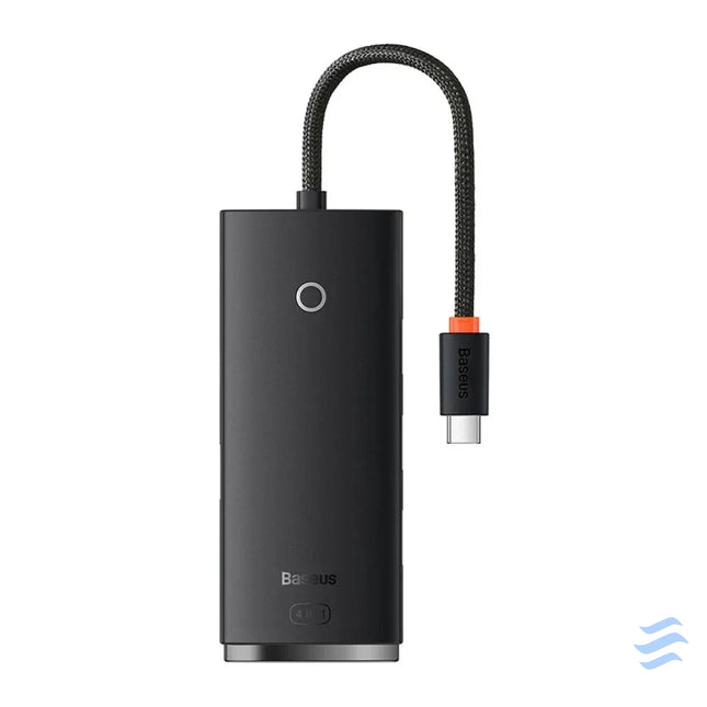 Baseus Lite Series Hub 4in1 USB C to 4x USB 3.0 + USB C 25cm (Black) Hubs