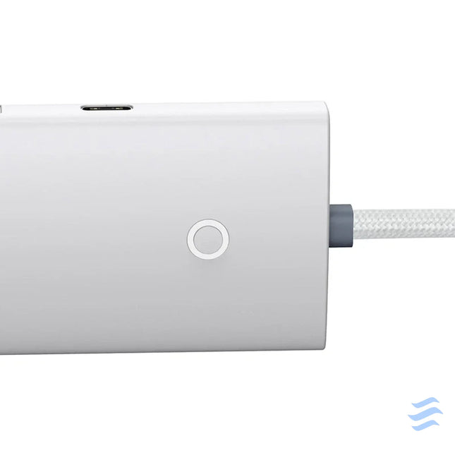 Baseus Lite Series Hub 4in1 USB to 4x USB 3.0 25cm (White) Hubs
