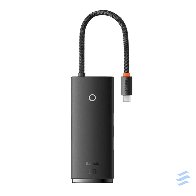 Baseus Lite Series Hub 5w1 USB C to 3x USB 3.0 + USB C + HDMI (black) Hubs