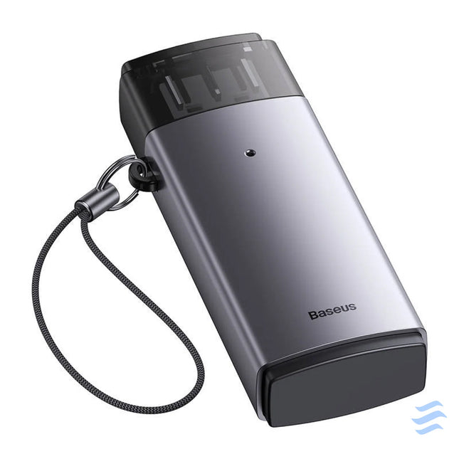 Baseus Lite Series SD/TF memory card reader USB (gray) Card readers