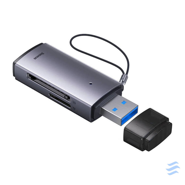 Baseus Lite Series SD/TF memory card reader USB (gray) Card readers
