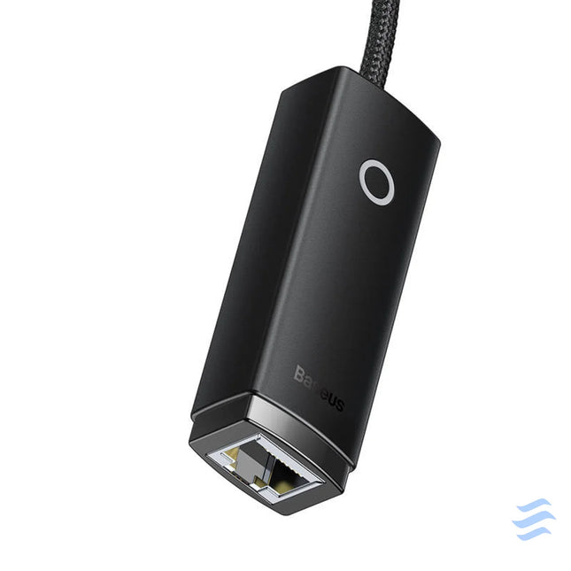 Baseus Lite Series USB C to RJ45 network adapter 100Mbps (black) Adapters connectors and converters