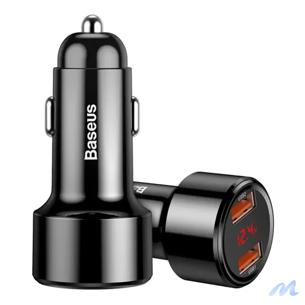 Baseus Magic Car Charger 2x USB QC 3.0 45W (black)