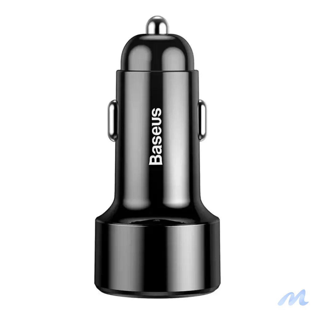 Baseus Magic Car Charger USB + USB-C QC 4.0  PD 45W (black)