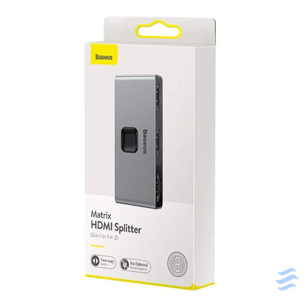 Baseus Matrix Two way divider / splitter HDMI 2x1 / 1x2 4K Hubs