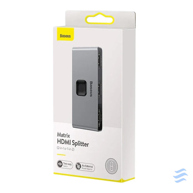 Baseus Matrix Two way divider / splitter HDMI 2x1 / 1x2 4K Hubs