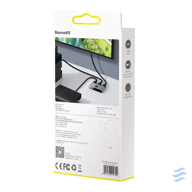 Baseus Matrix Two way divider / splitter HDMI 2x1 / 1x2 4K Hubs
